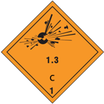 Fareseddel 1.3C Explosive