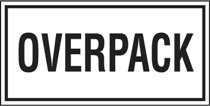 Fareseddel OVERPACK